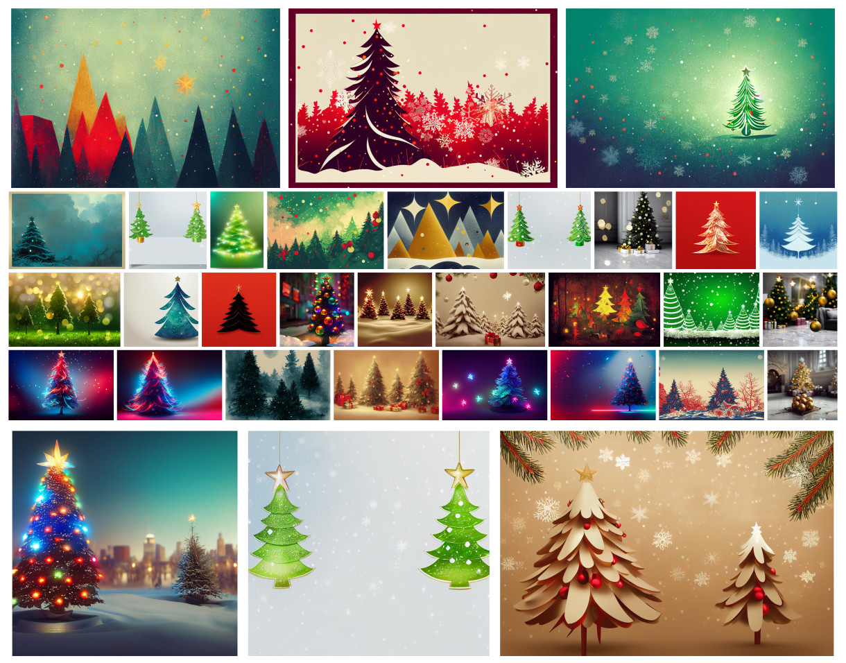 Captivating Christmas Tree Backgrounds: A Festive Collection of High-Resolution Images