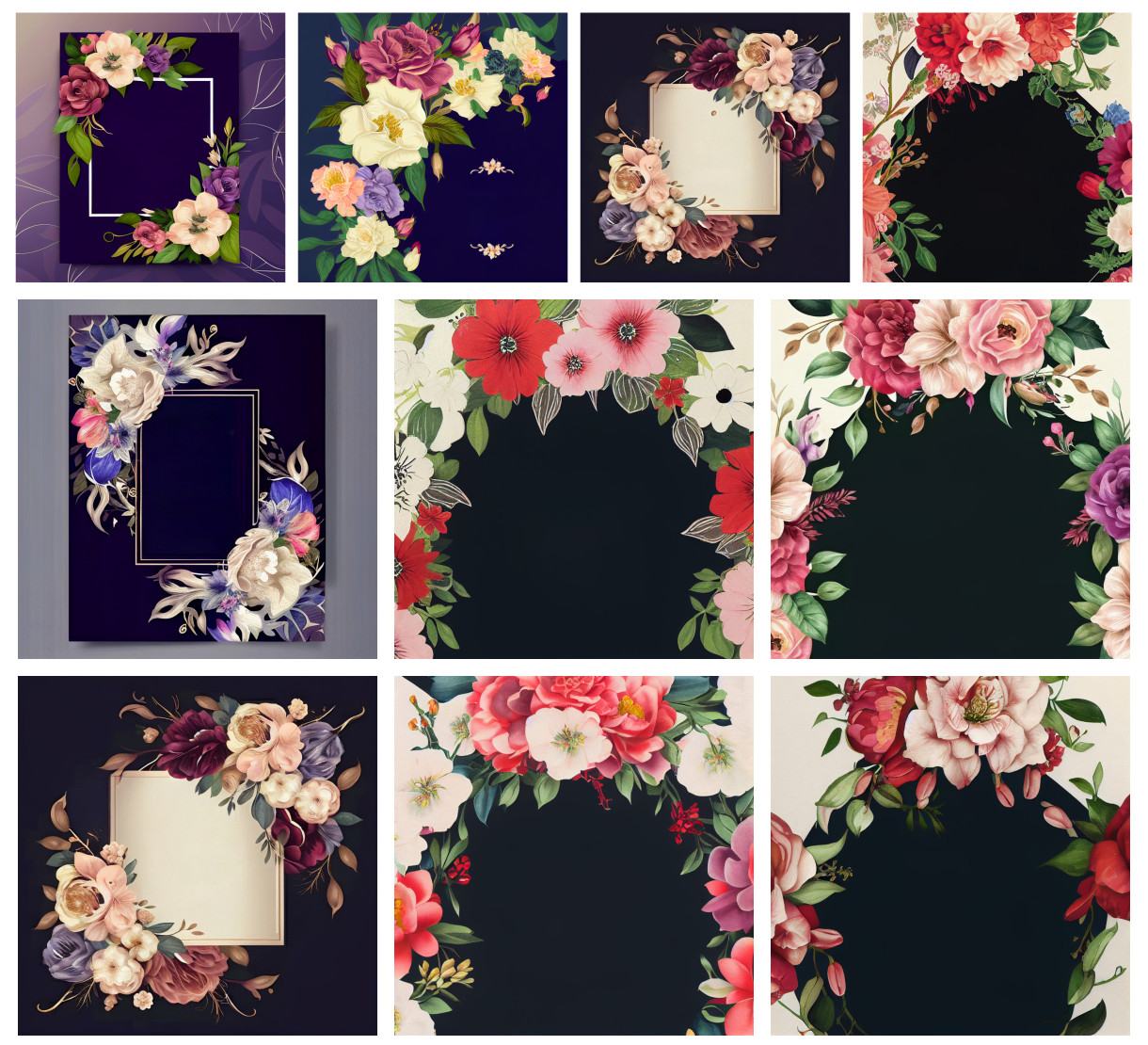 Blooms of Love: 10 Exquisite Flower Wedding Invitations for Your Special Day