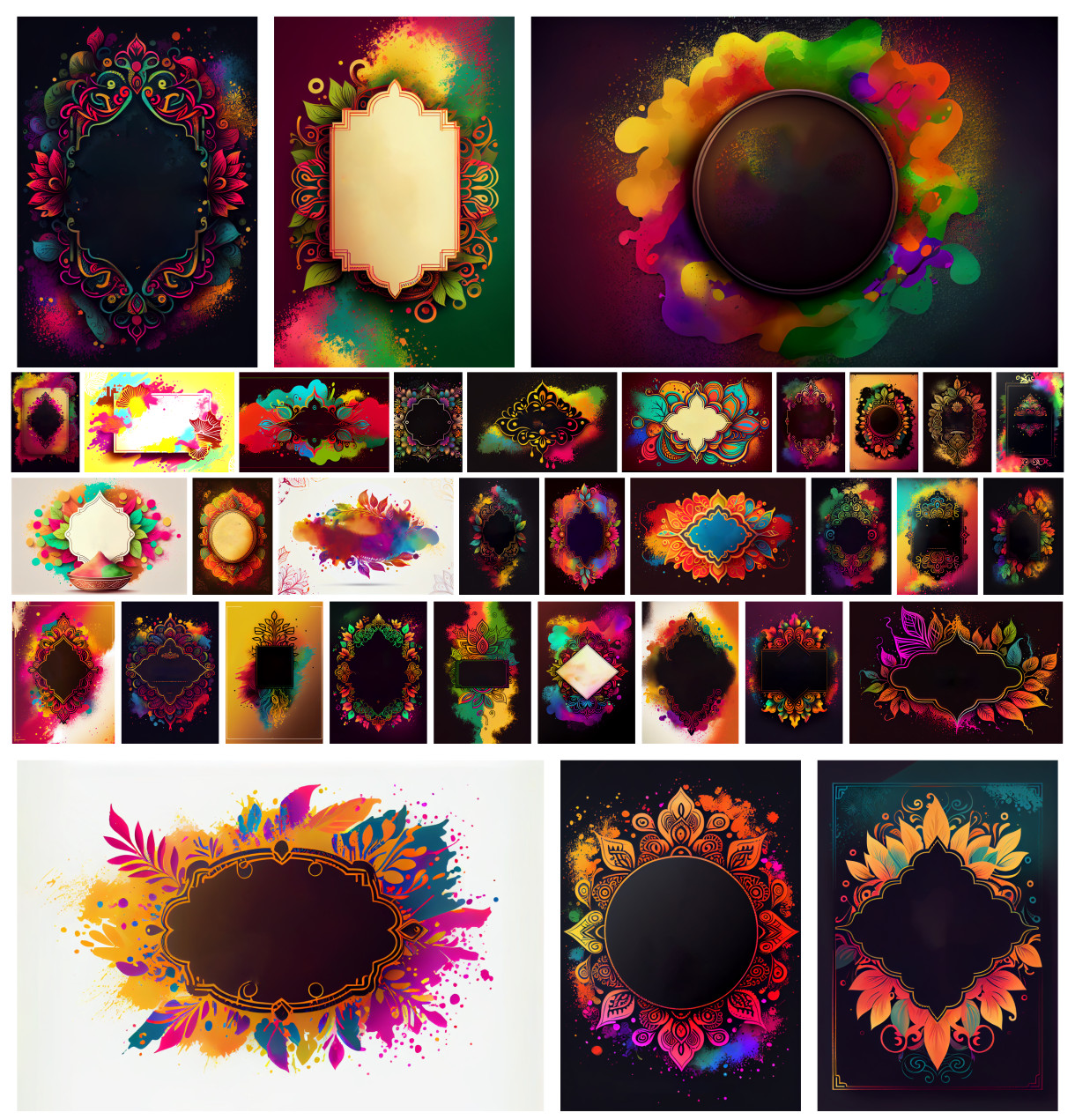 Festive Holi Banners: Ushering in the Festival of Joy