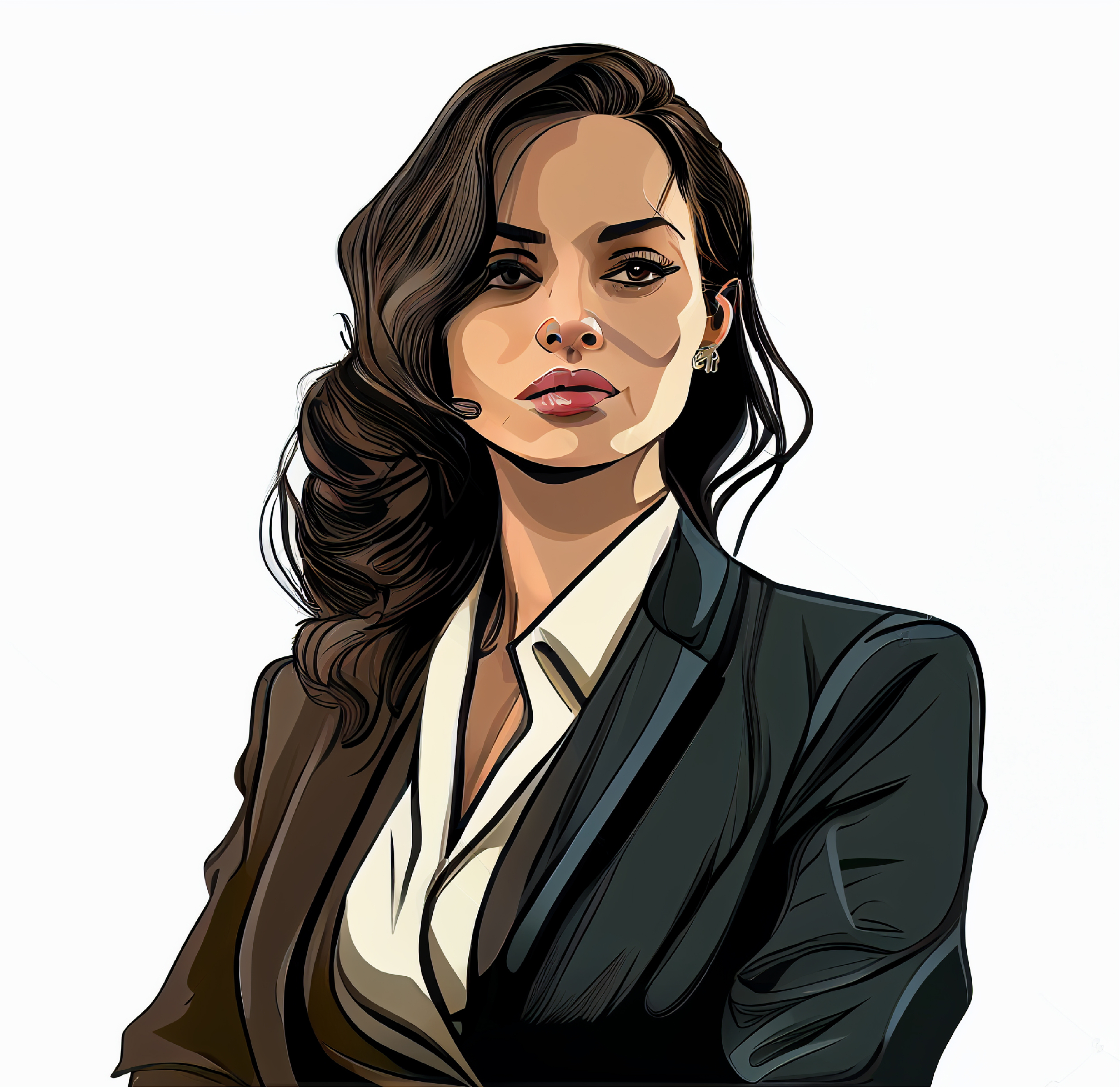 Lawyer Woman Illustration