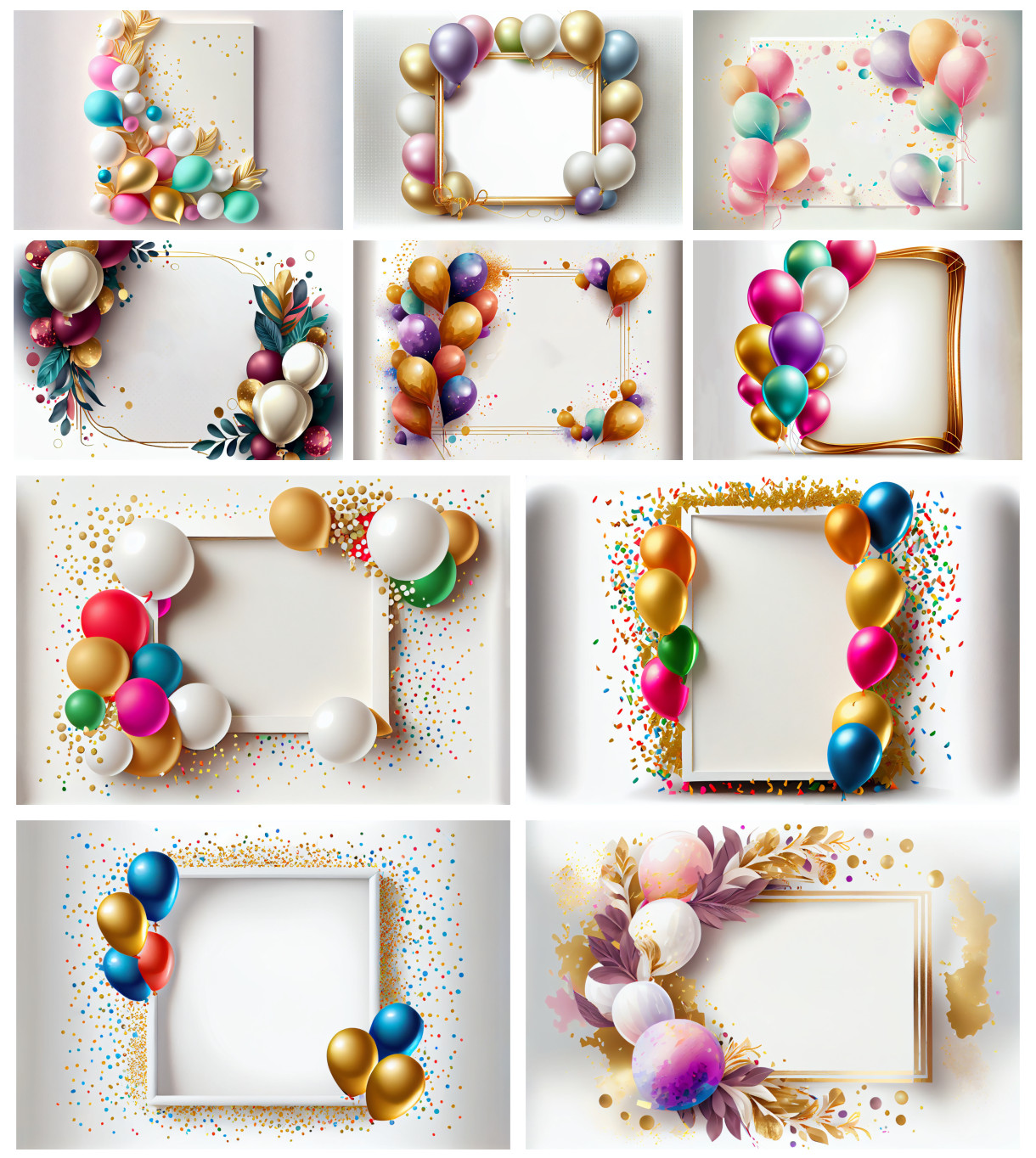 Frame the Joy: Happy Birthday Frame Backgrounds for Your Special Wishes