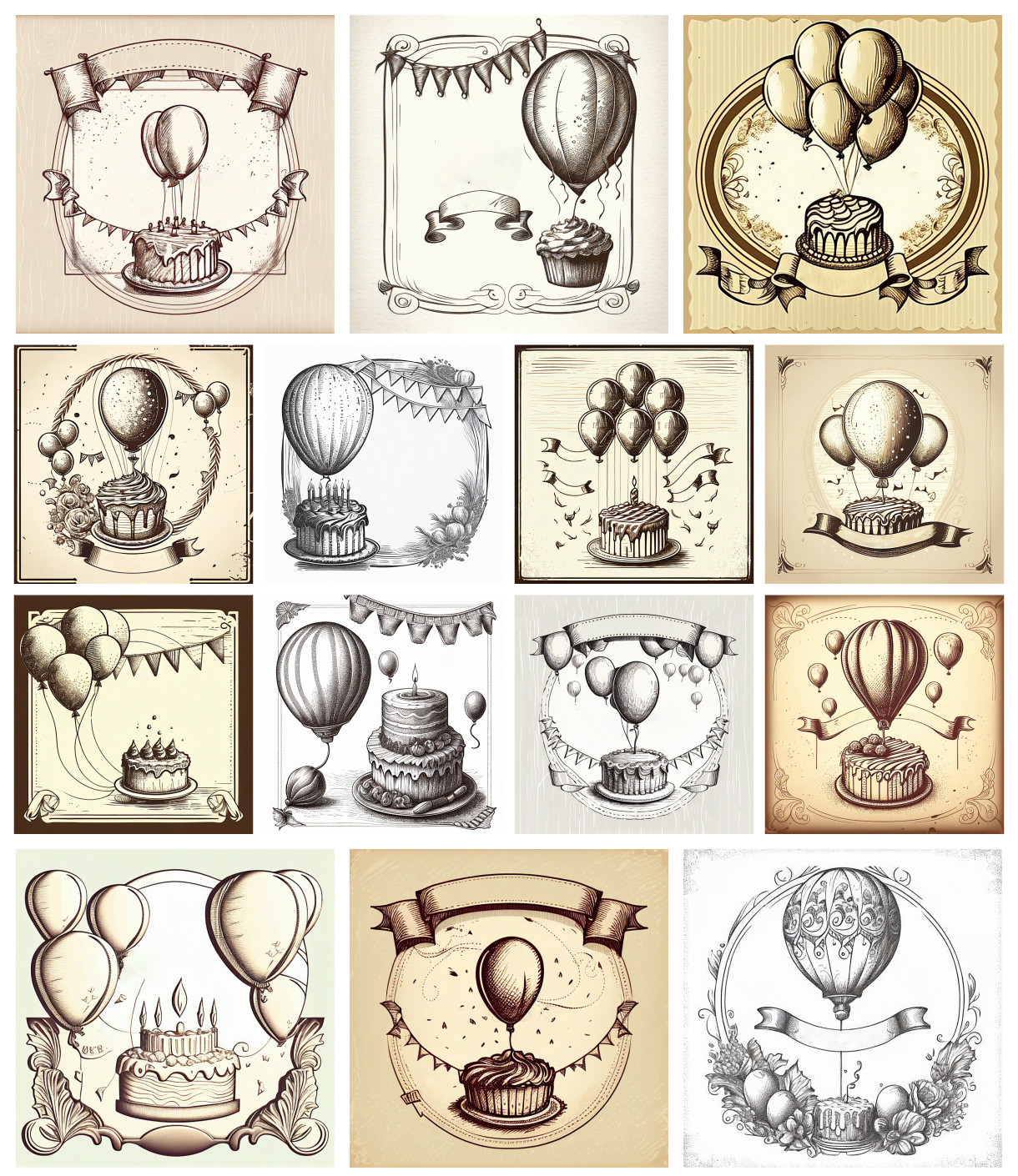 Hand-Drawn Artistry: A New Wave in Birthday Card Designs