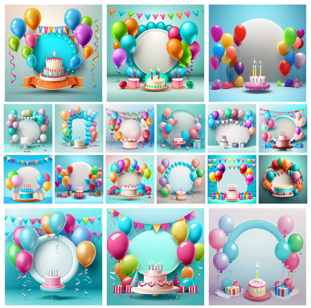 High Definition Elegance: Birthday Backgrounds to Elevate Your Celebrations