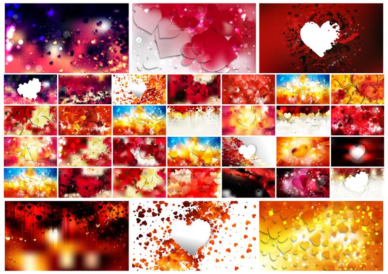 Captivating Heart Backgrounds Expressing Love and Emotion