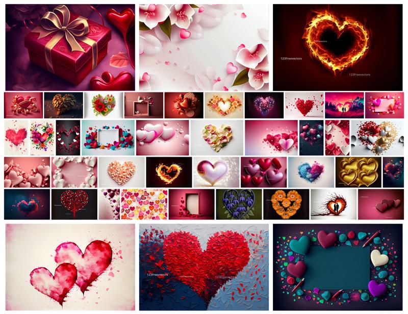 Love in Every Stroke 40+ Heart Designs for Valentines Day