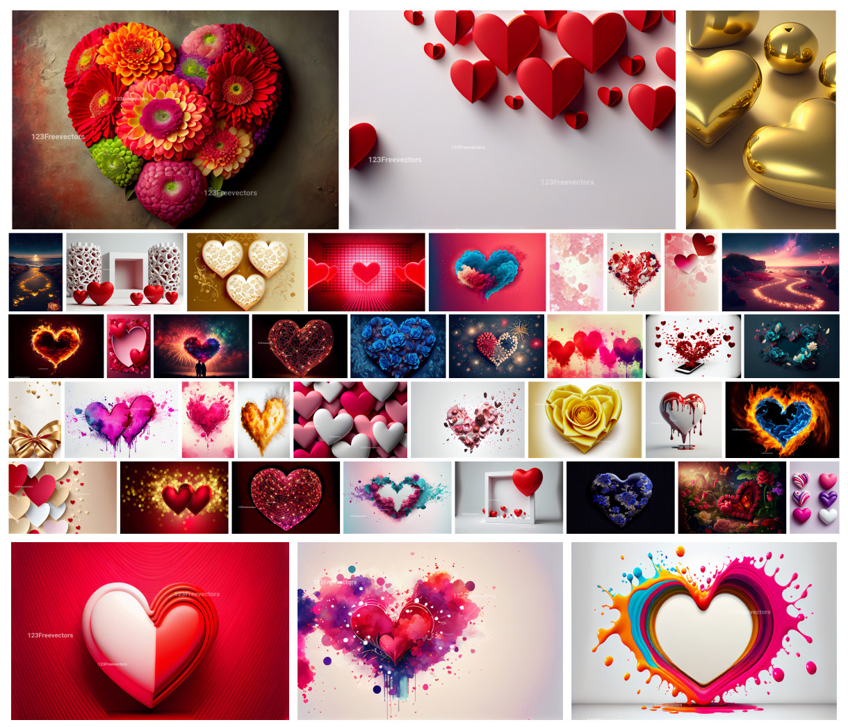 Passionate Valentines Day Imagery Capturing Love in Every Pixel