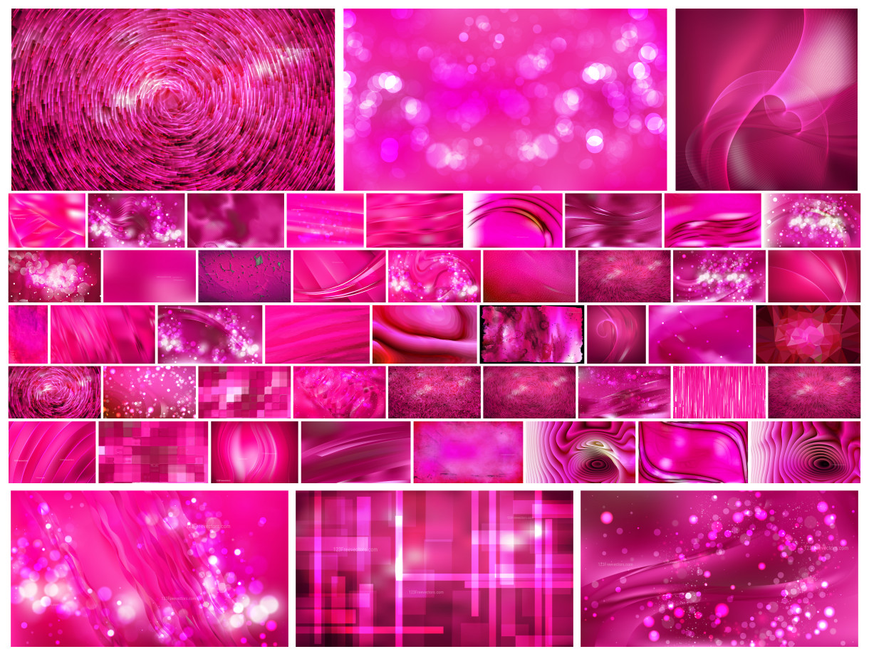 Captivating Hot Pink Backgrounds: A Collection of Abstract & Textured Designs