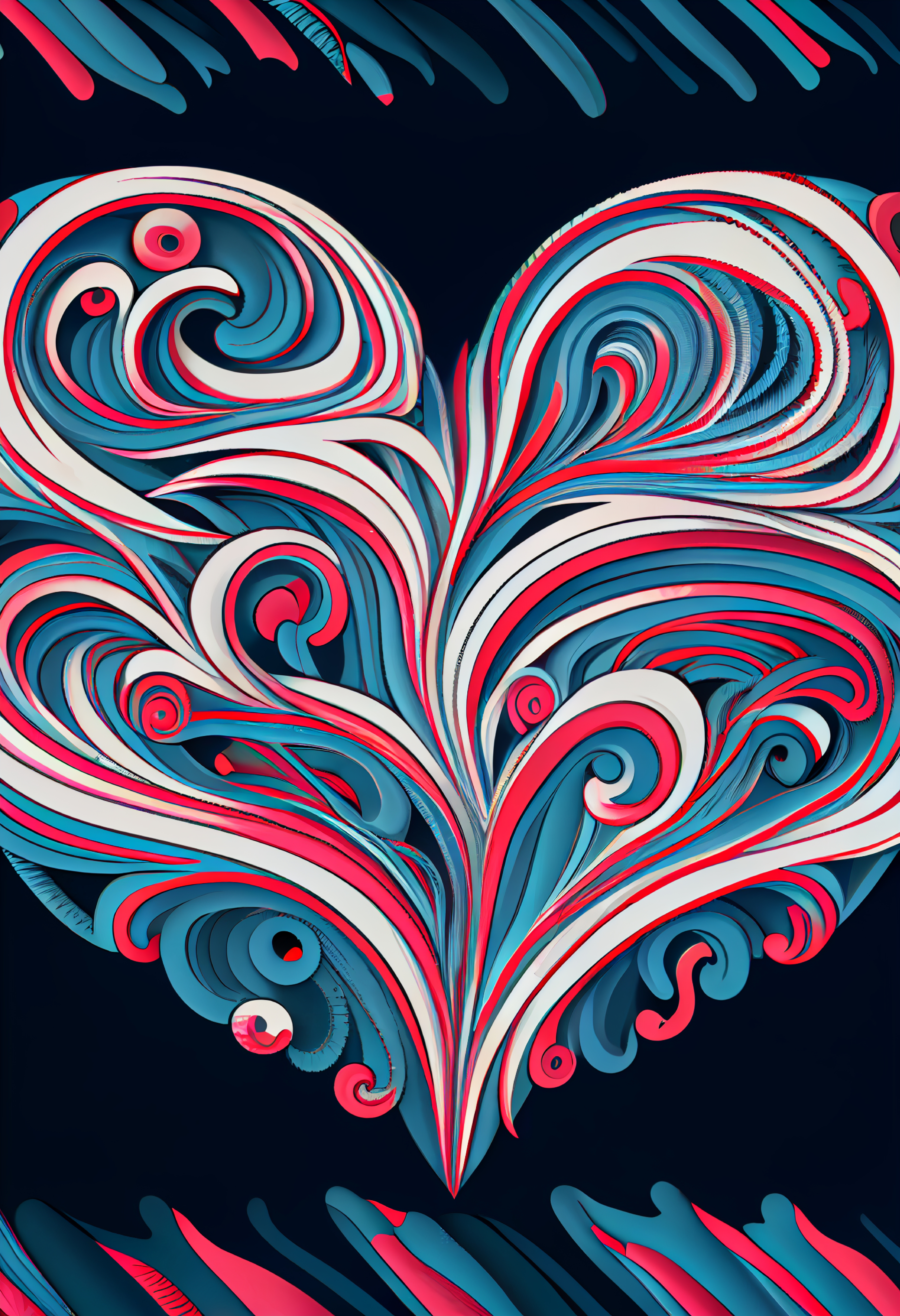 Heart Pattern Background