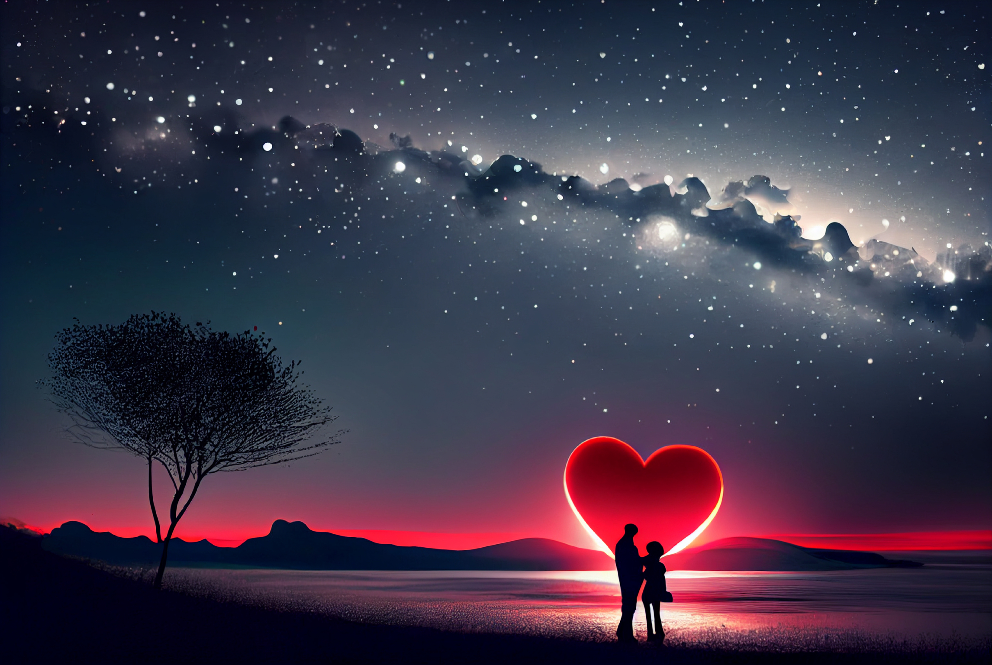 Beautiful Valentines Day Greetings Background