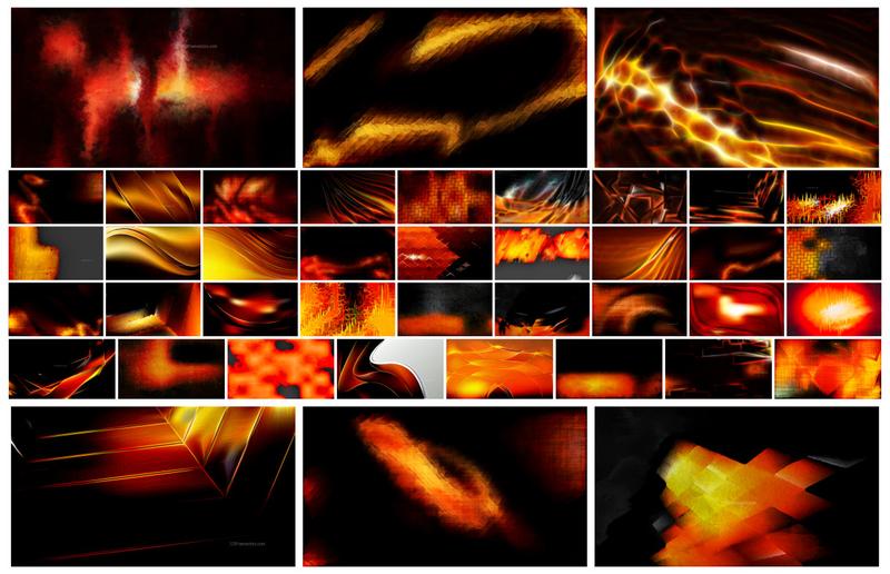 Captivating Collection of 40+ Abstract Cool Orange Background Textures
