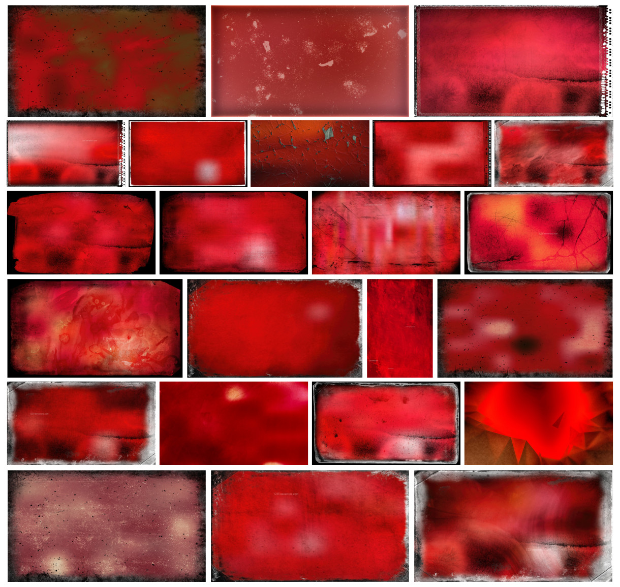Dark Red Grunge Texture Backgrounds