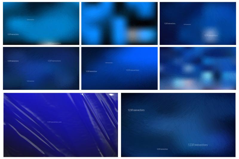 Unleash Your Creativity with a Collection of Dark Blue Background Designs