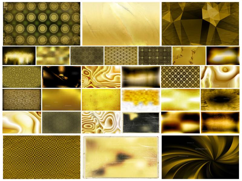 Captivating Collection of 30+ Abstract Black and Gold Designs