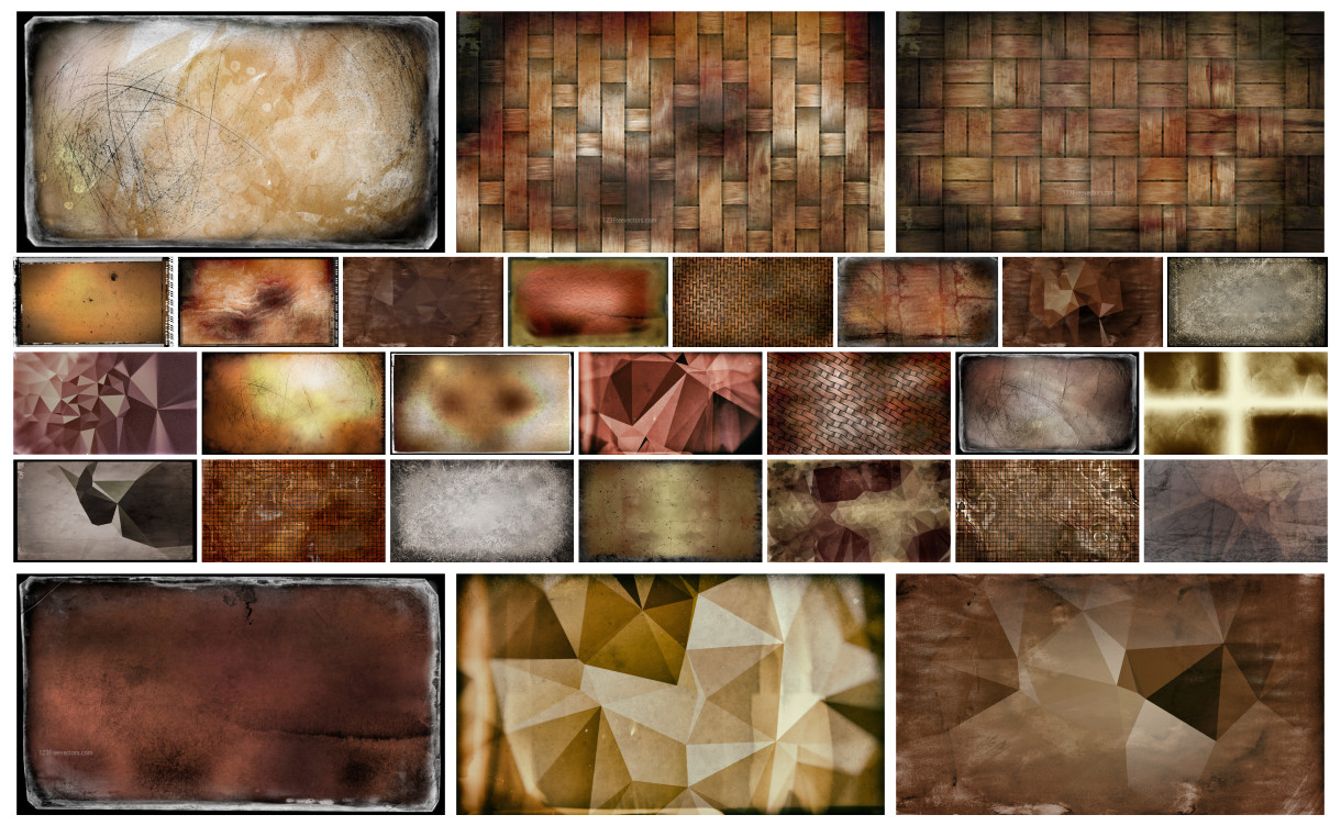 30 Dark Brown Grunge Background Designs for Creative Projects