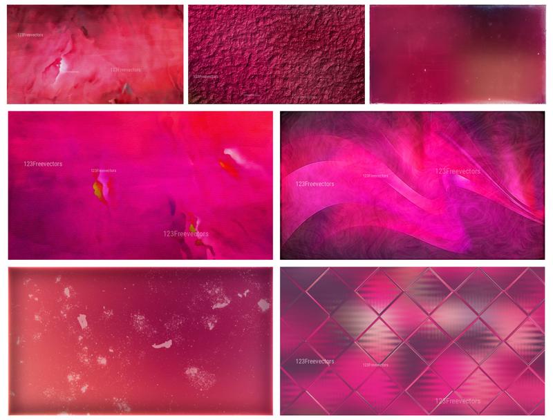 A Creative Collection of Dark Pink Background Designs