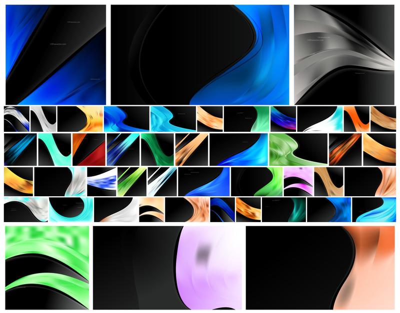 40+ Creative Black and Many Colors Business Background Designs: A Stunning Collection