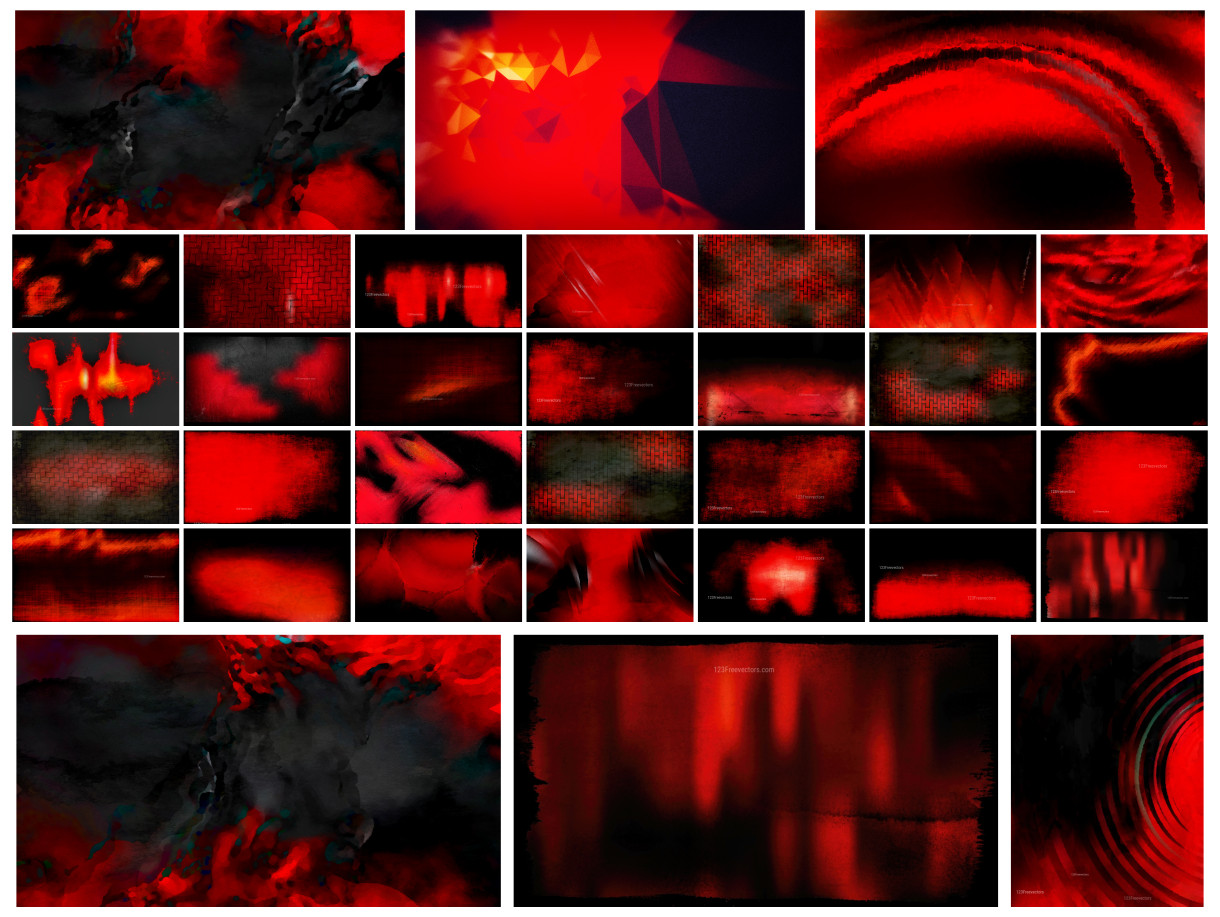 A Creative Collection of 30+ Cool Red Grunge Background Designs