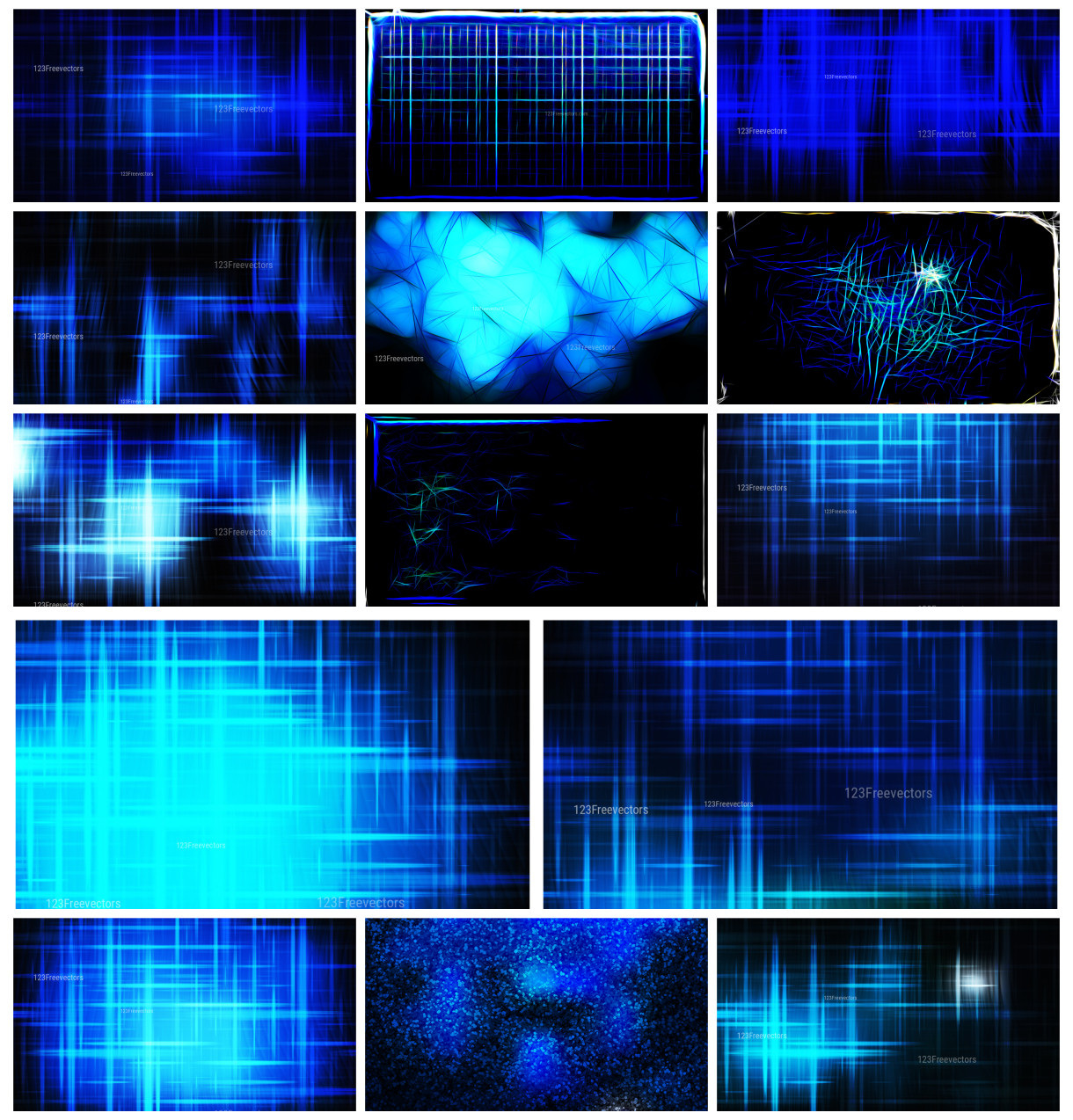 10+ Cool Blue Background Designs for a Futuristic Vibe
