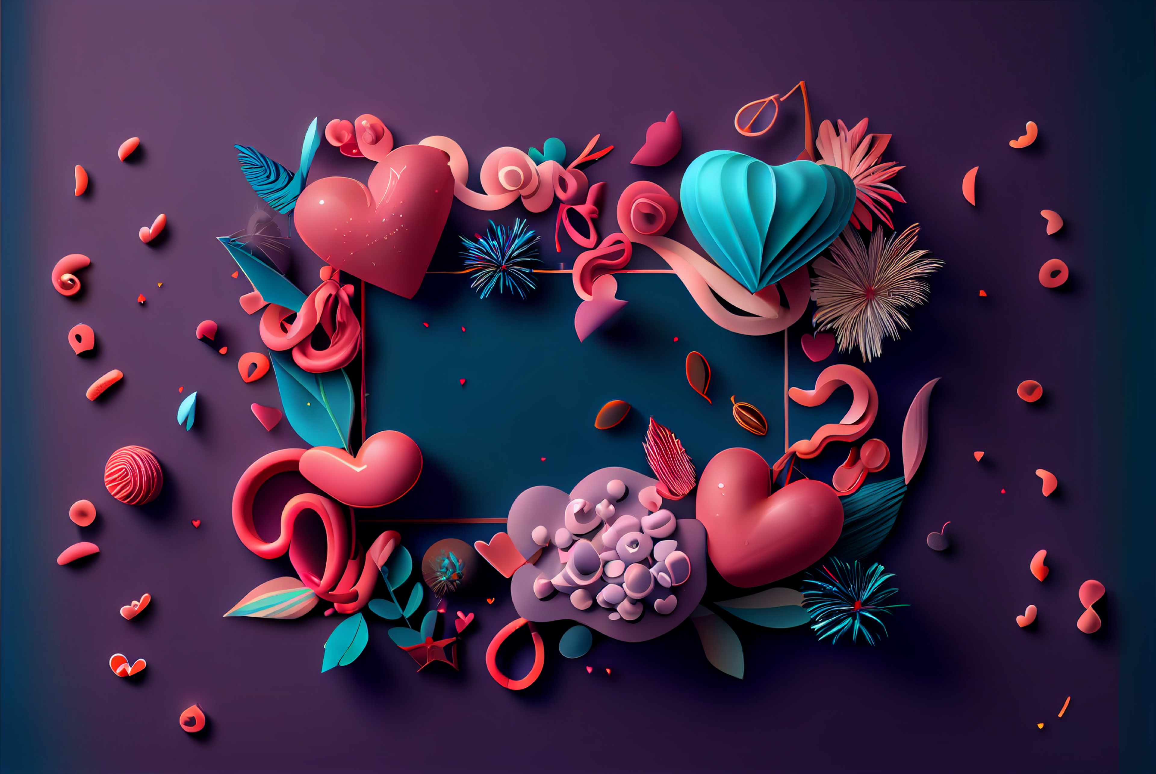 Valentines Holiday Background Greetings