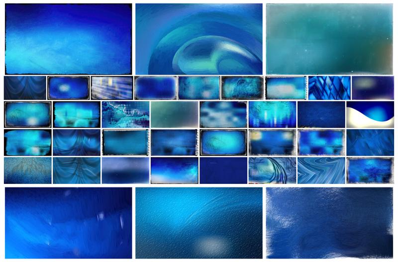Abstract Dark Blue Texture Background Collection