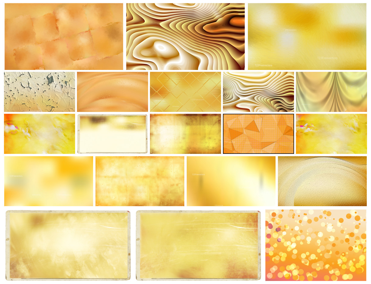 Explore a Vibrant Collection of Over 40+ Abstract Light Orange Background Designs