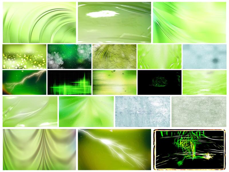 A Creative Collection of 20 Green Background Designs