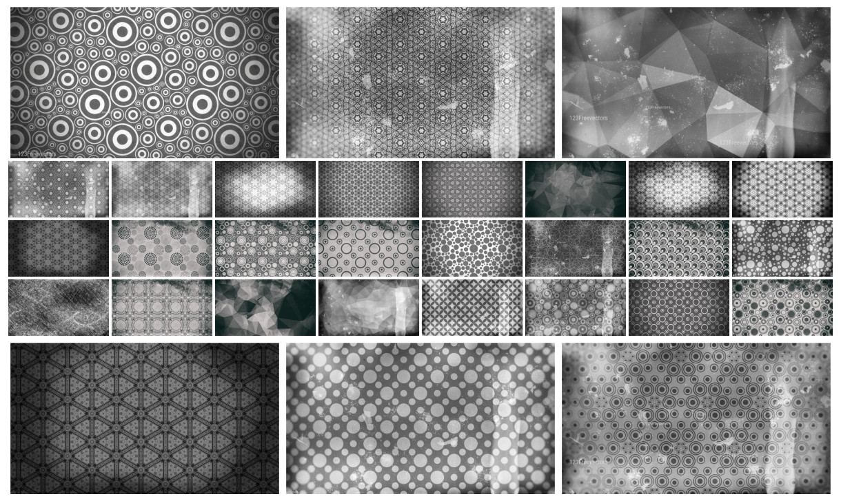 The Dark Grey Collection: A Creative Assortment of 30+ Background Designs