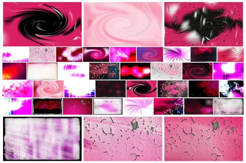Exploring the Vastness of Pink: A Creative Collection of 40+ High-Quality Abstract Background Designs