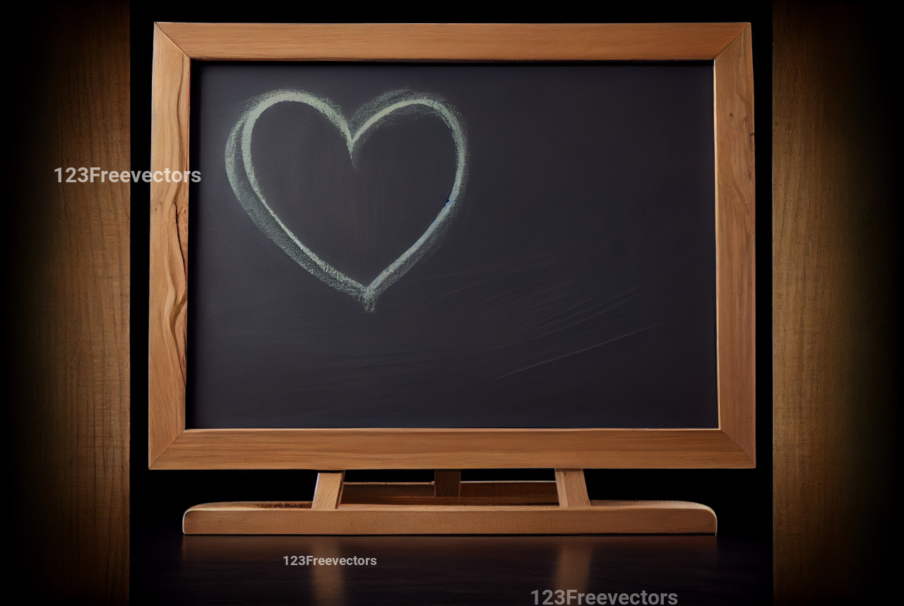 Heart Blackboard