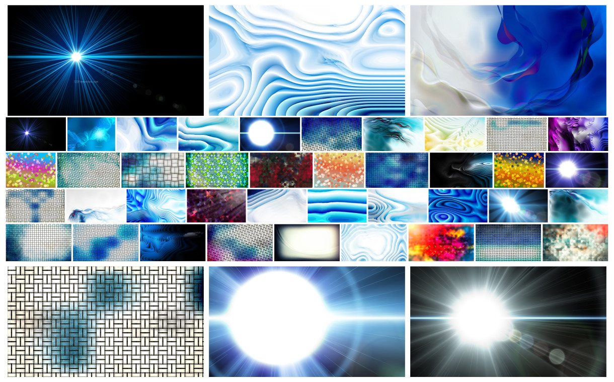 Captivating Collection of Abstract Blue and Colorful Background Designs