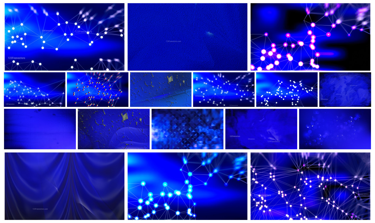 15+ Abstract Royal Blue Background Designs