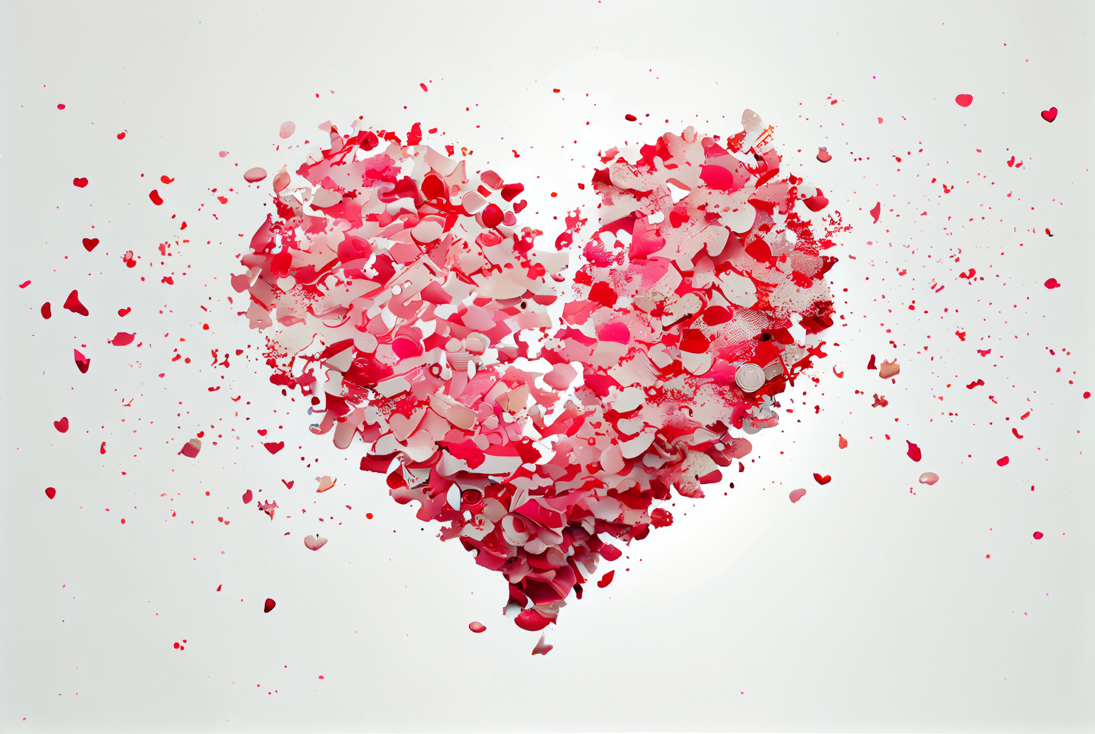 Expressive Heart Artistry Celebrate Love