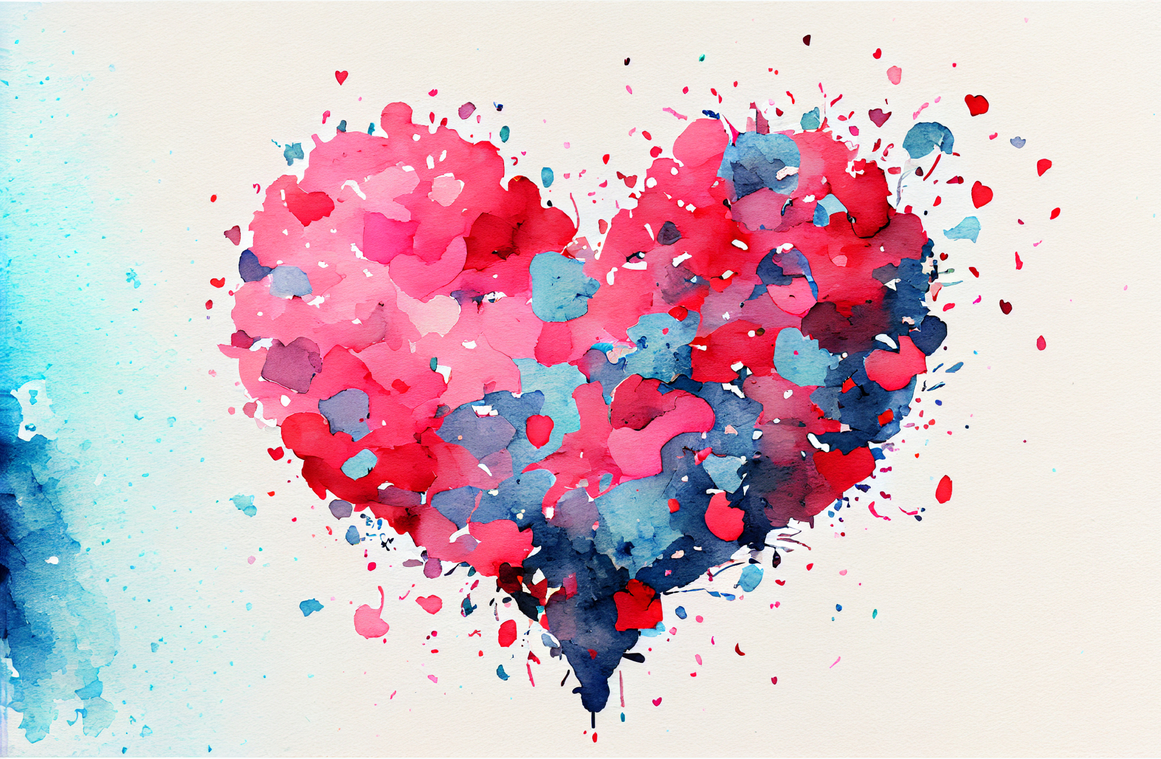 Valentines Day Watercolor