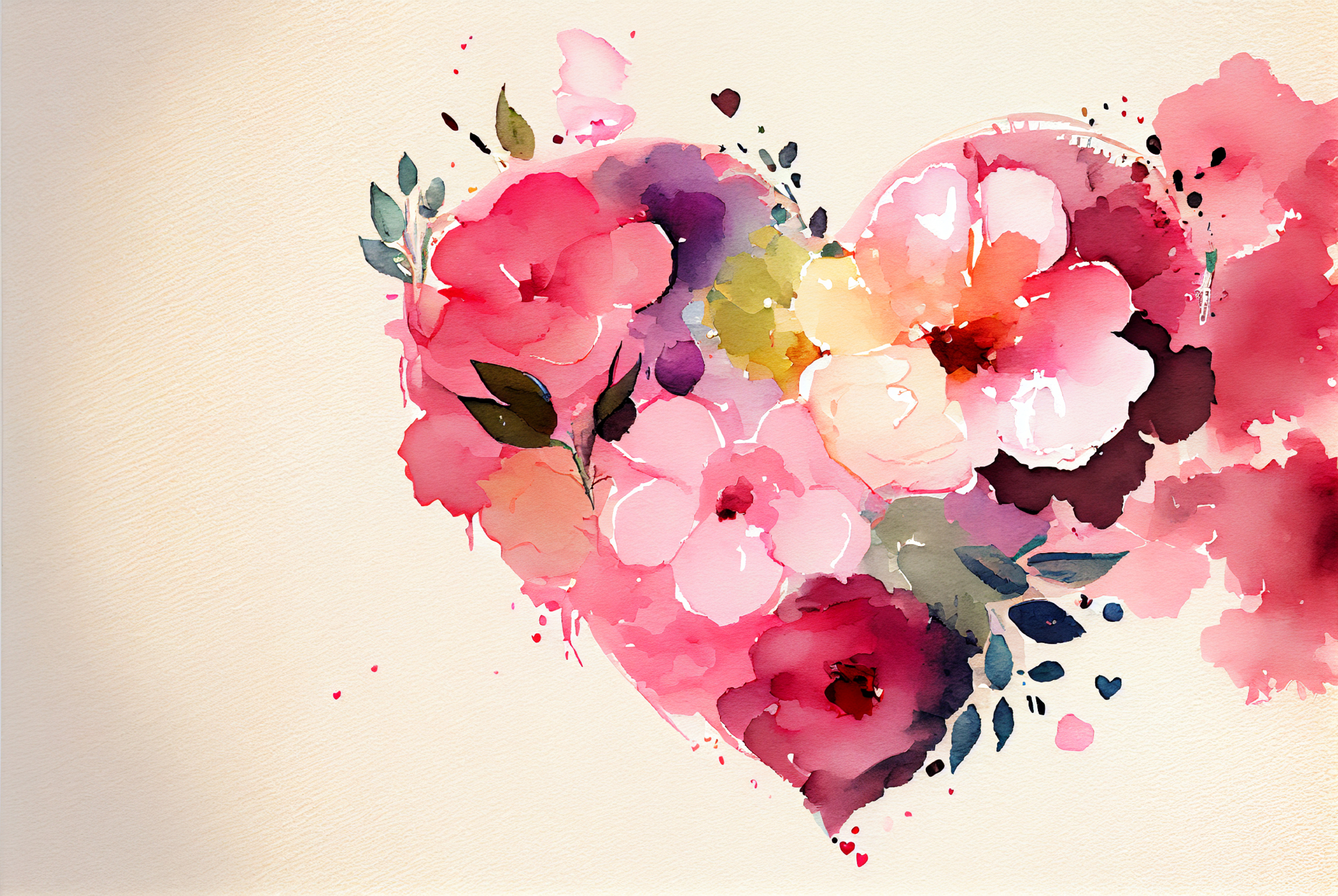 Discover a Stunning Array of Watercolor Heart Designs