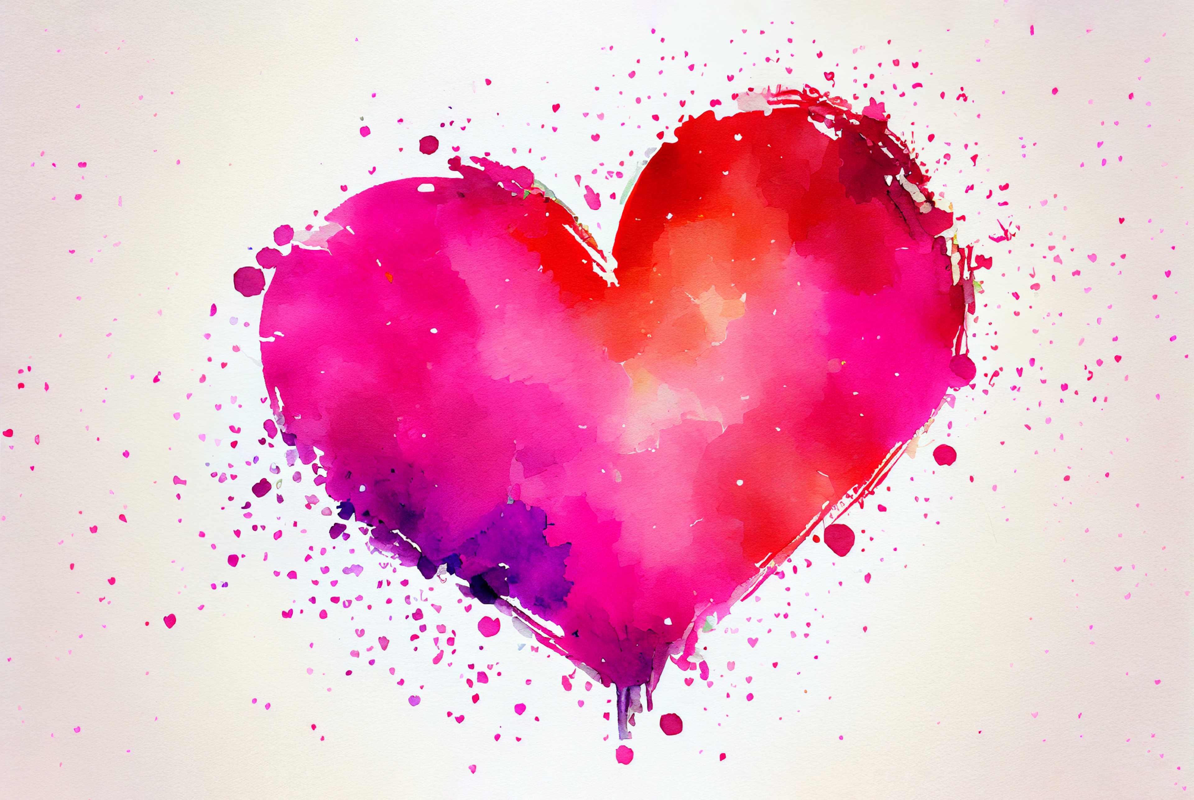 Discover a Stunning Array of Watercolor Heart Designs