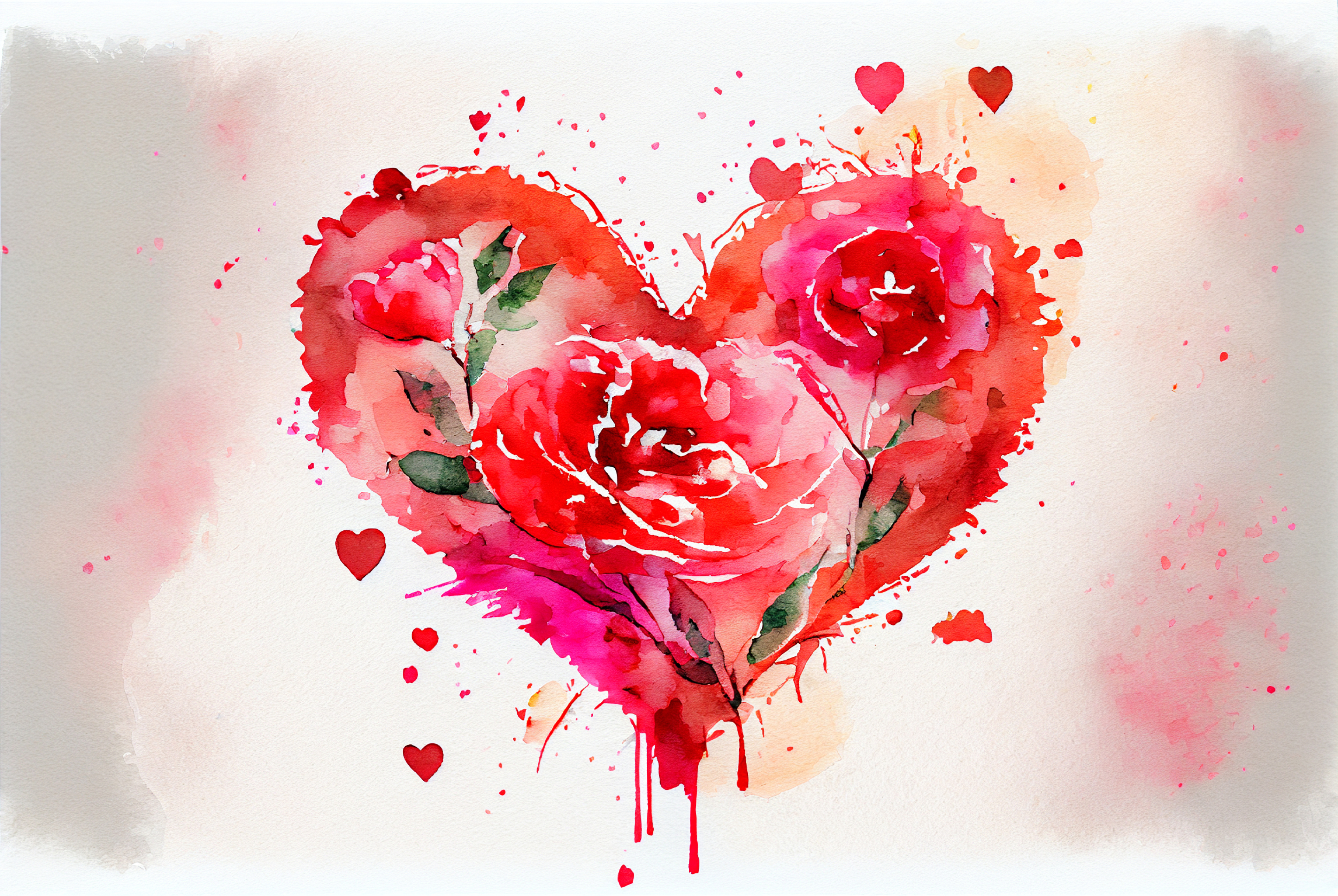 Discover a Stunning Array of Watercolor Heart Designs