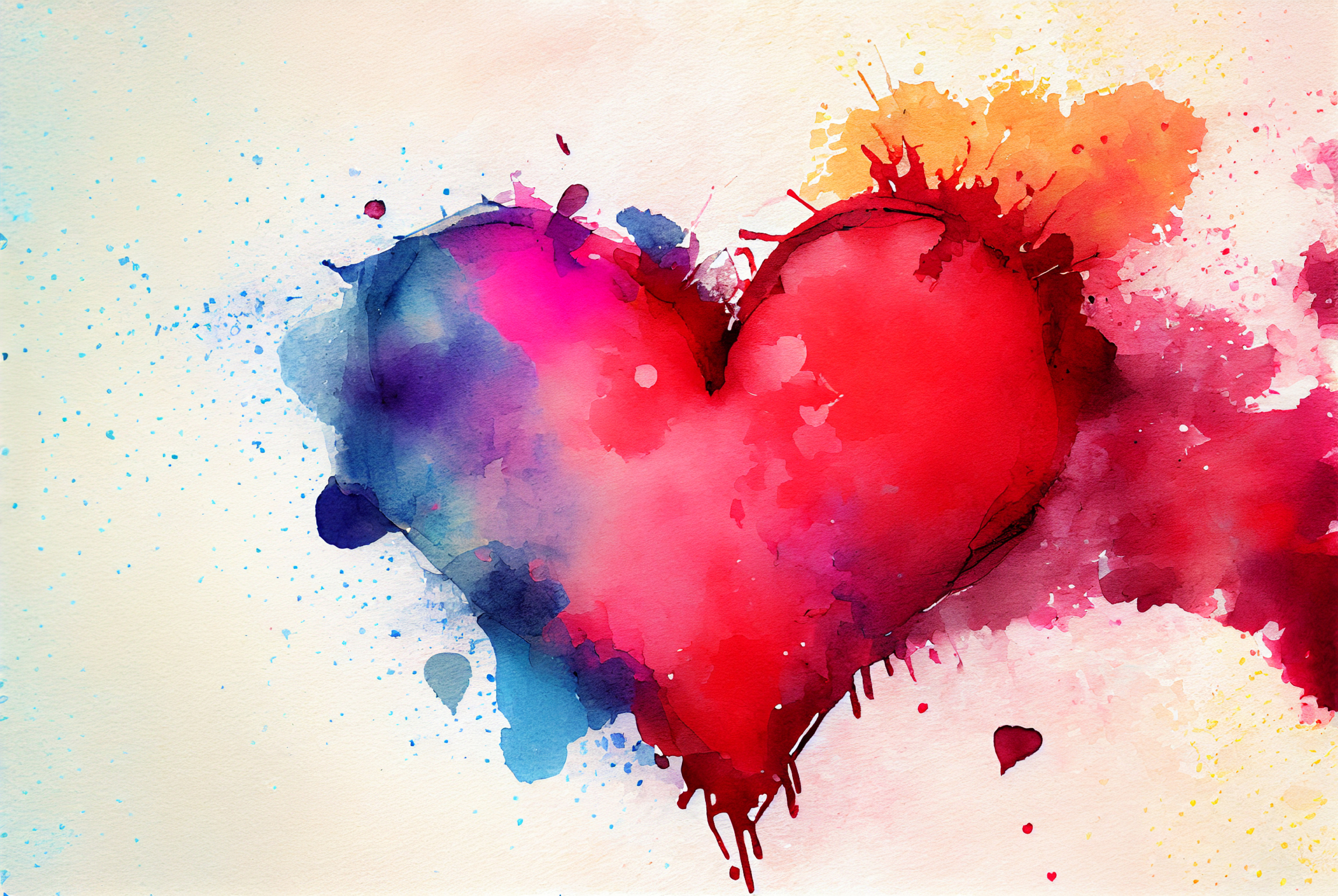 Discover a Stunning Array of Watercolor Heart Designs