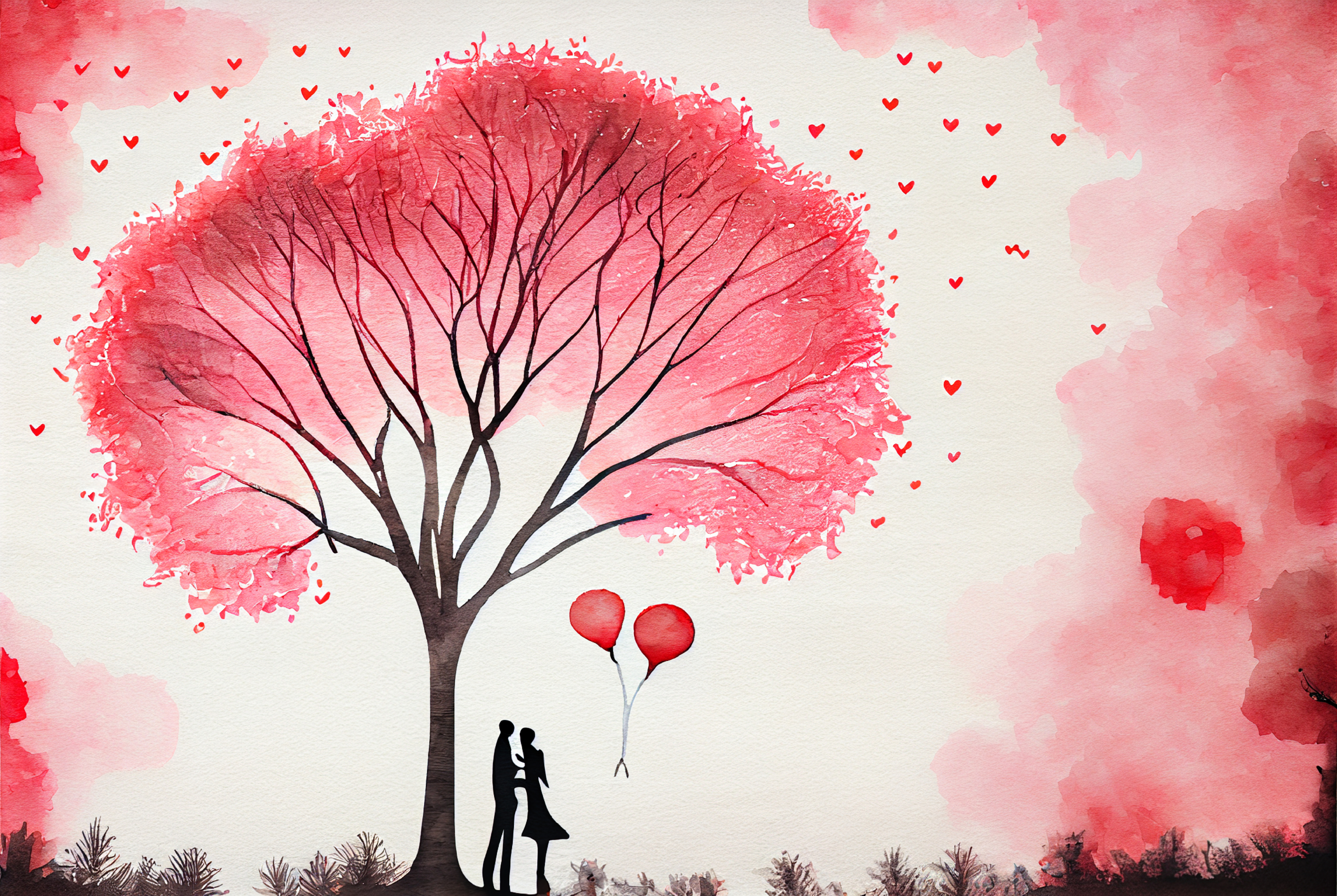 Discover a Stunning Array of Watercolor Heart Designs