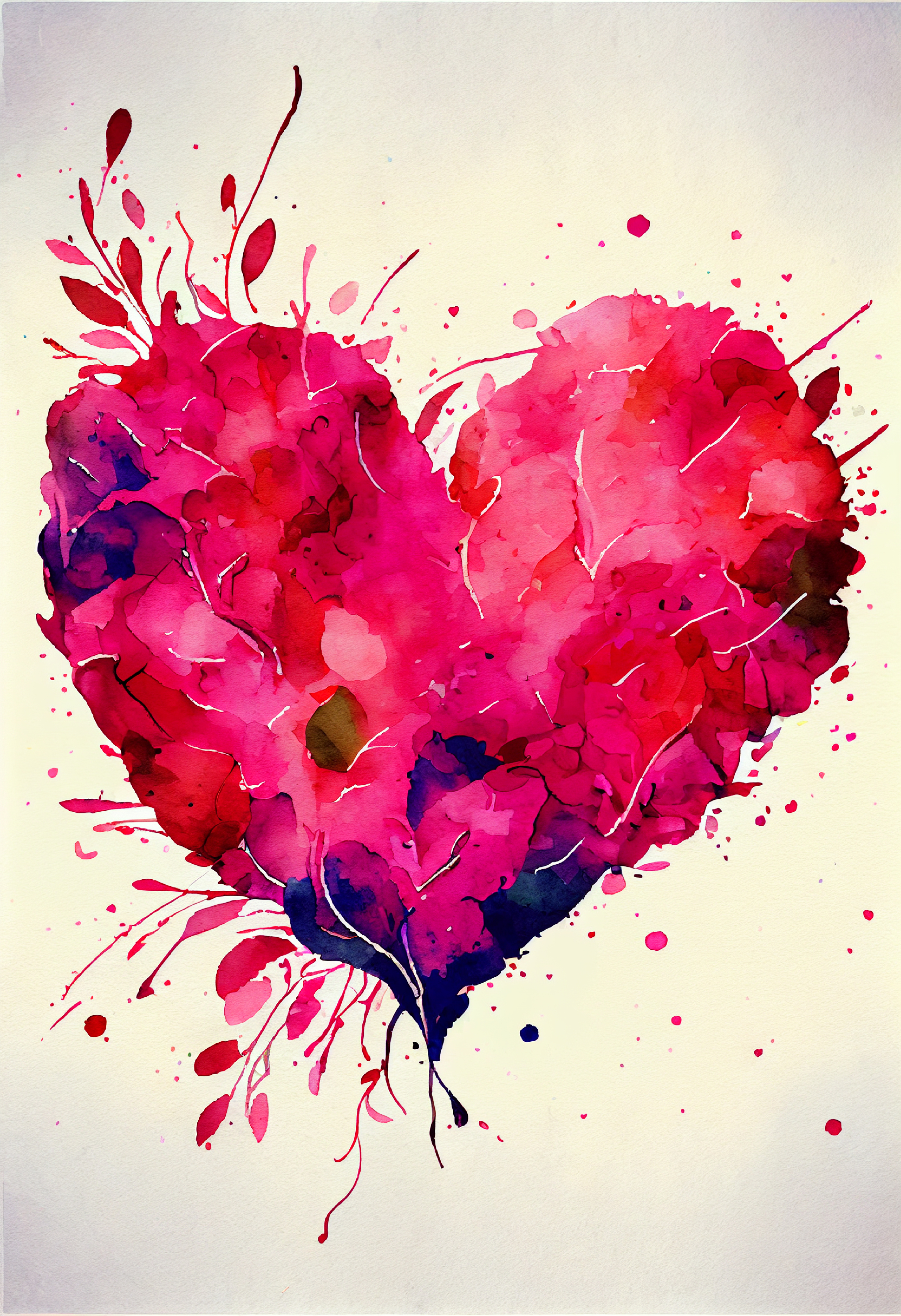 Valentines Day Watercolor