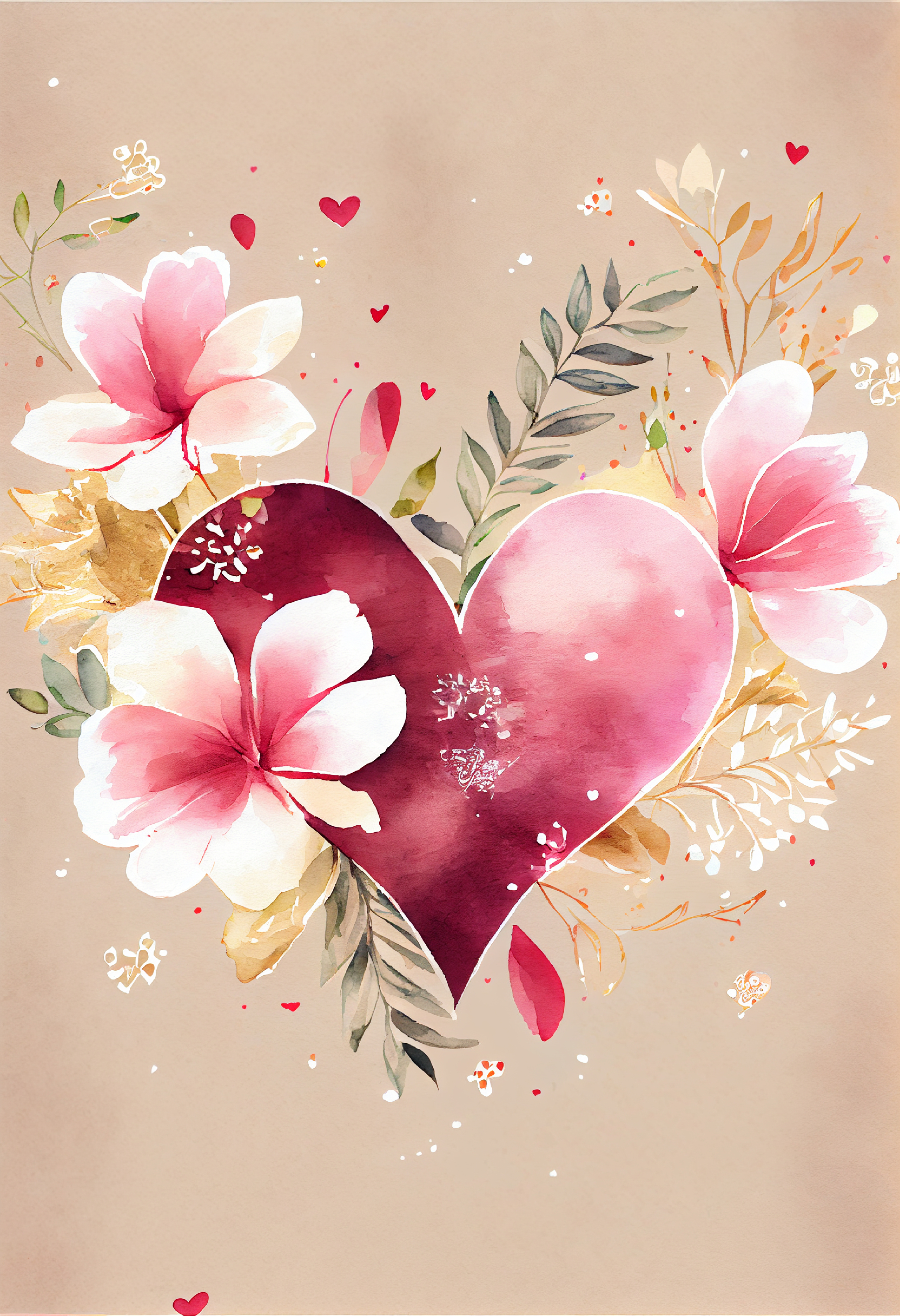 Discover a Stunning Array of Watercolor Heart Designs