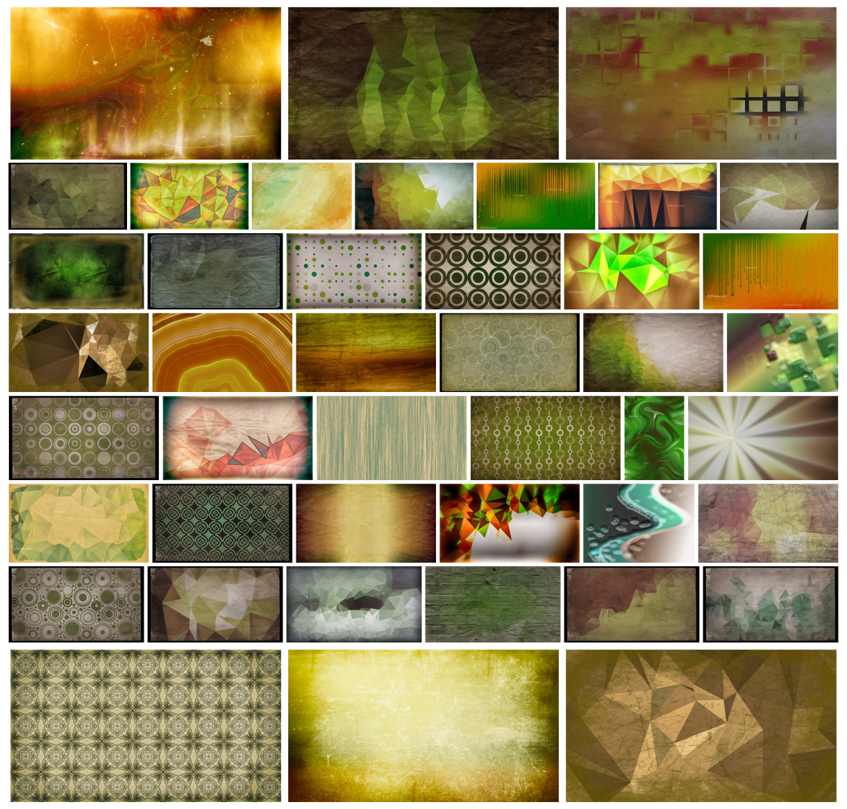 Creative Color Combo Brown and Green Designs – A Stunning Collection