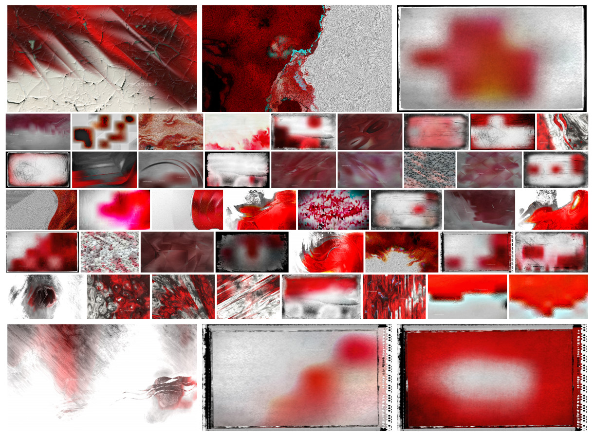 Ravishing Red and Grey: Explore the Dynamic Color Combo in 48 Unique Designs
