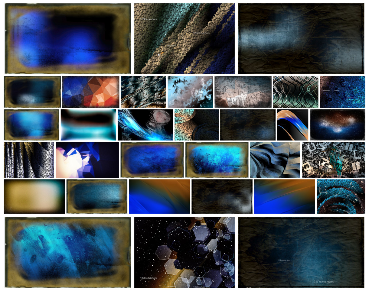 Captivating Collection of Black Blue and Brown Designs for Creative Inspiration