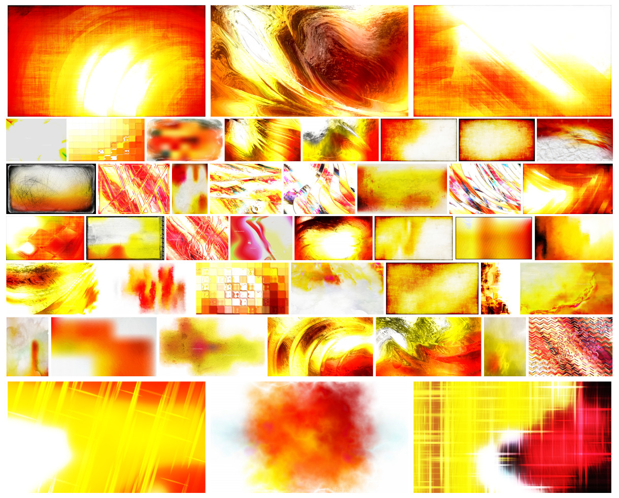 Exploring the Vibrant World of Red White and Yellow: A Creative Collection