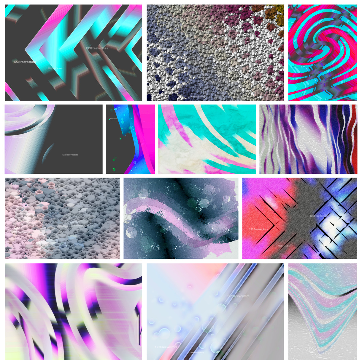 Discover the Vibrant Color Combo: Pink Blue and Grey Backgrounds