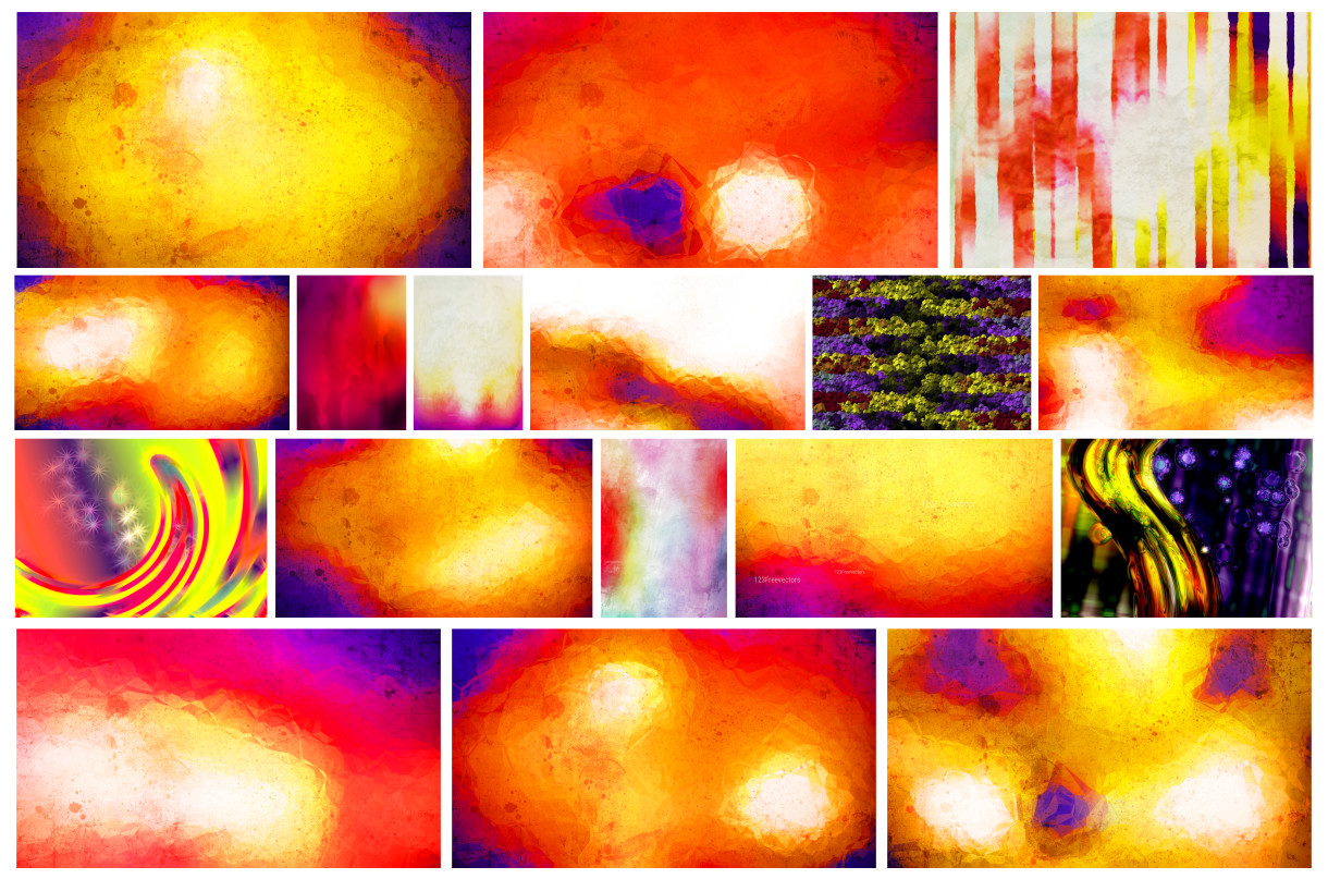Vibrant Red Purple and Yellow: A Creative Collection of ColorCombos