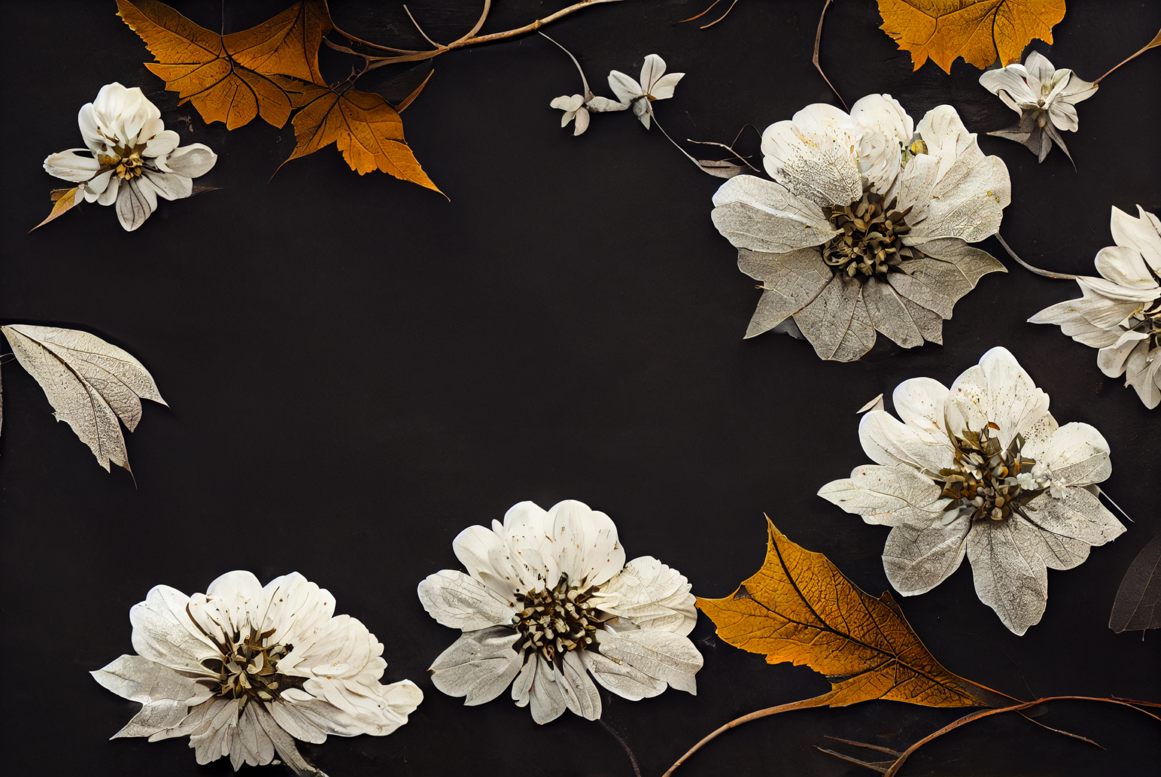 Flower Card Background