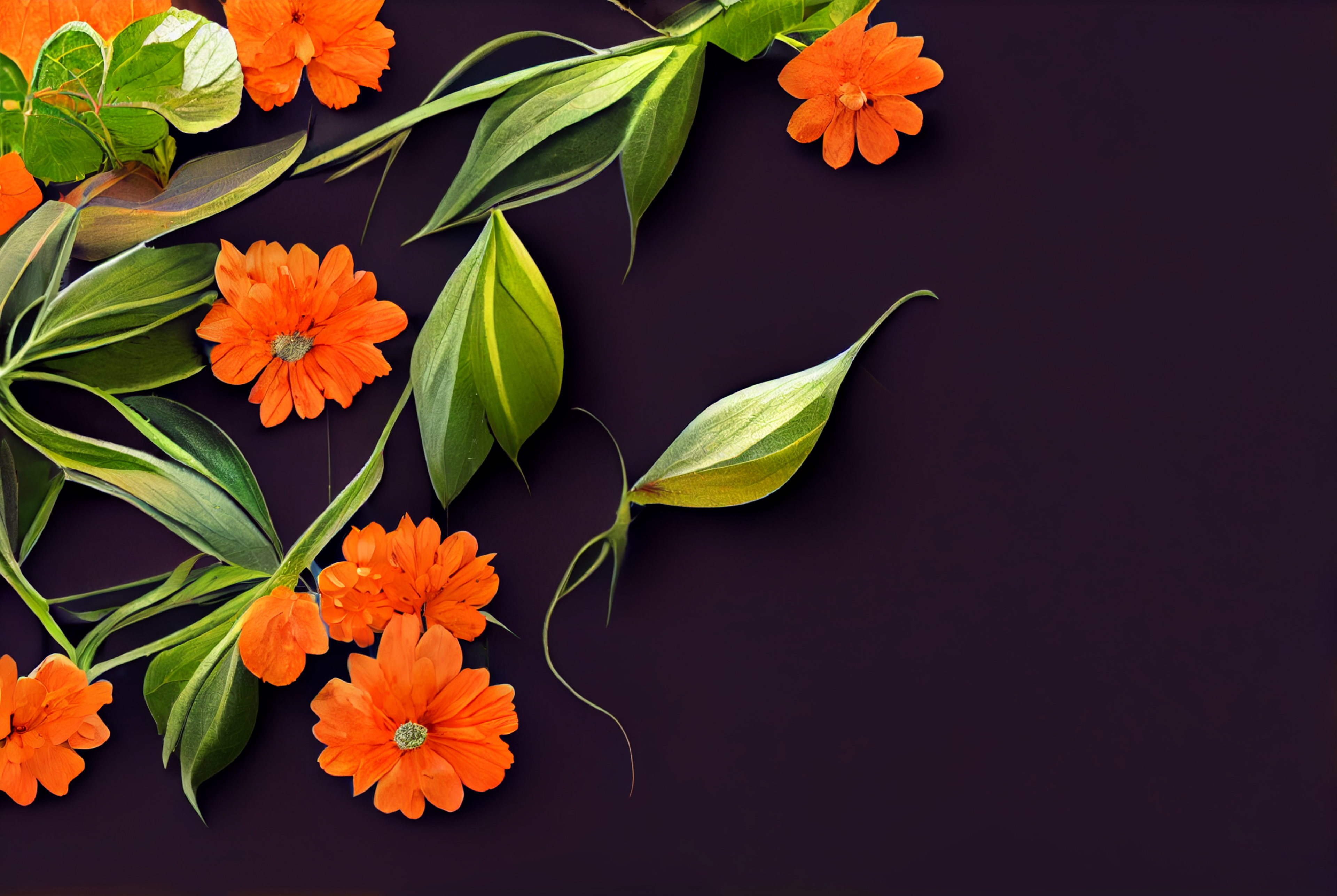 Flower Card Background Image