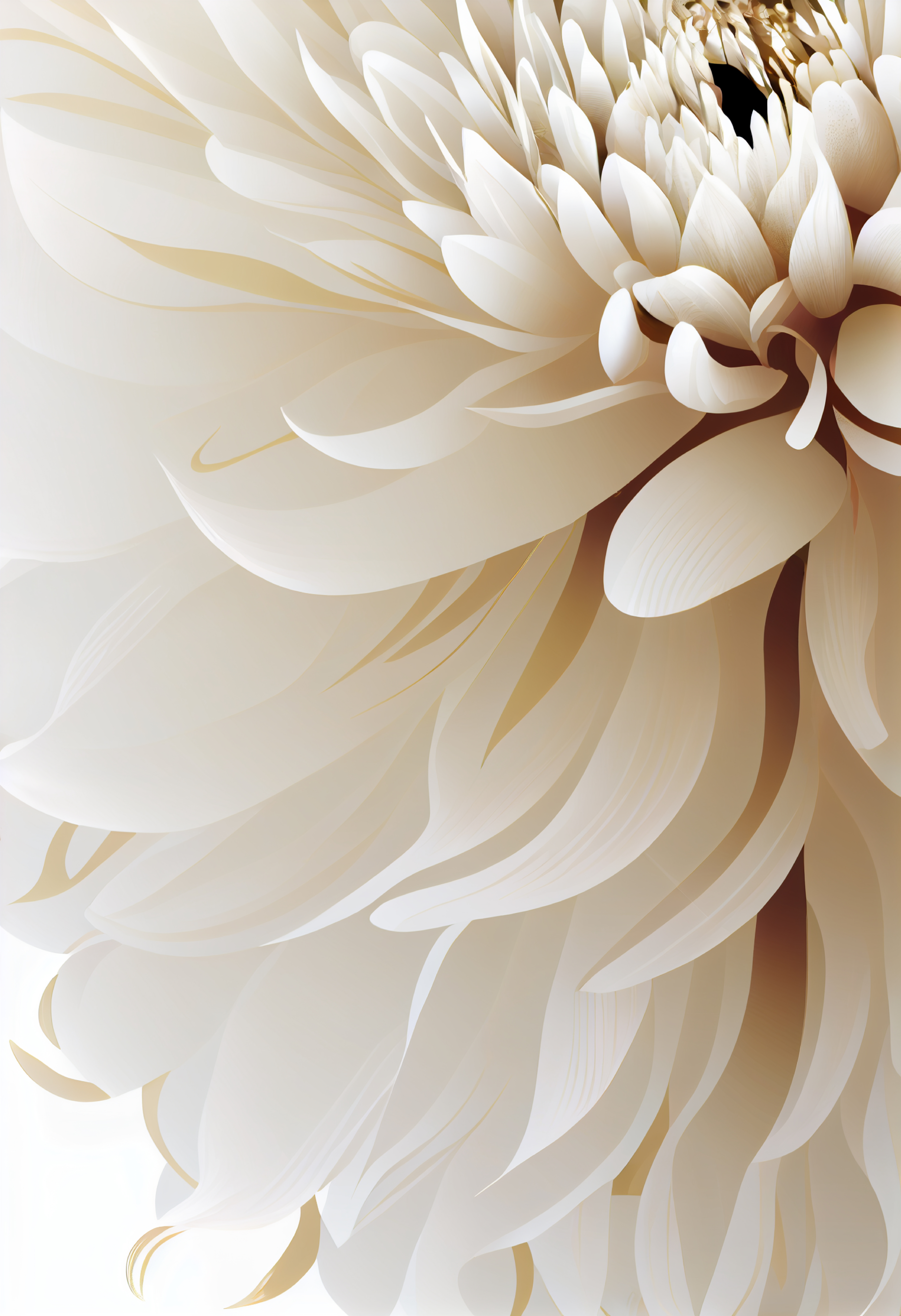 White Flower Background Image
