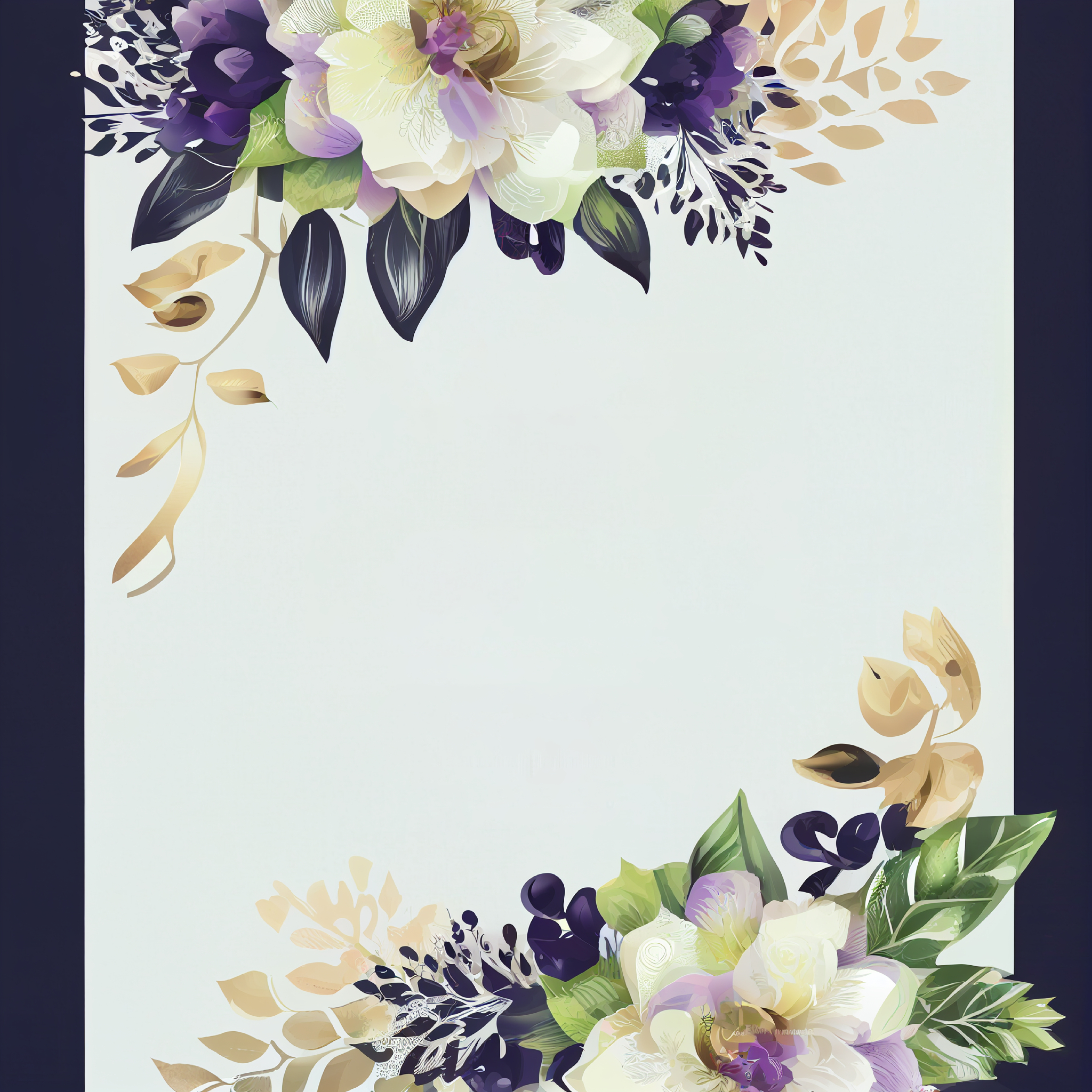 Crafting Everlasting Moments: 30 Flower Wedding Invitation Card Templates for Your Big Day
